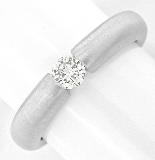 Foto 2 - Brillant-Spann Ring 0,20ct Diamant 18K Weißgold, S3901