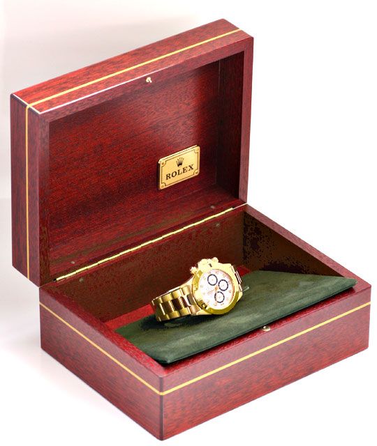 Foto 5 - Rolex Cosmograph Daytona Gold-Diamanten, Geprüft Neuz., U1124